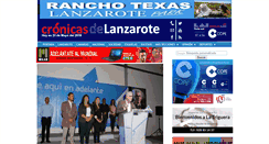 Desktop Screenshot of cronicasdelanzarote.es